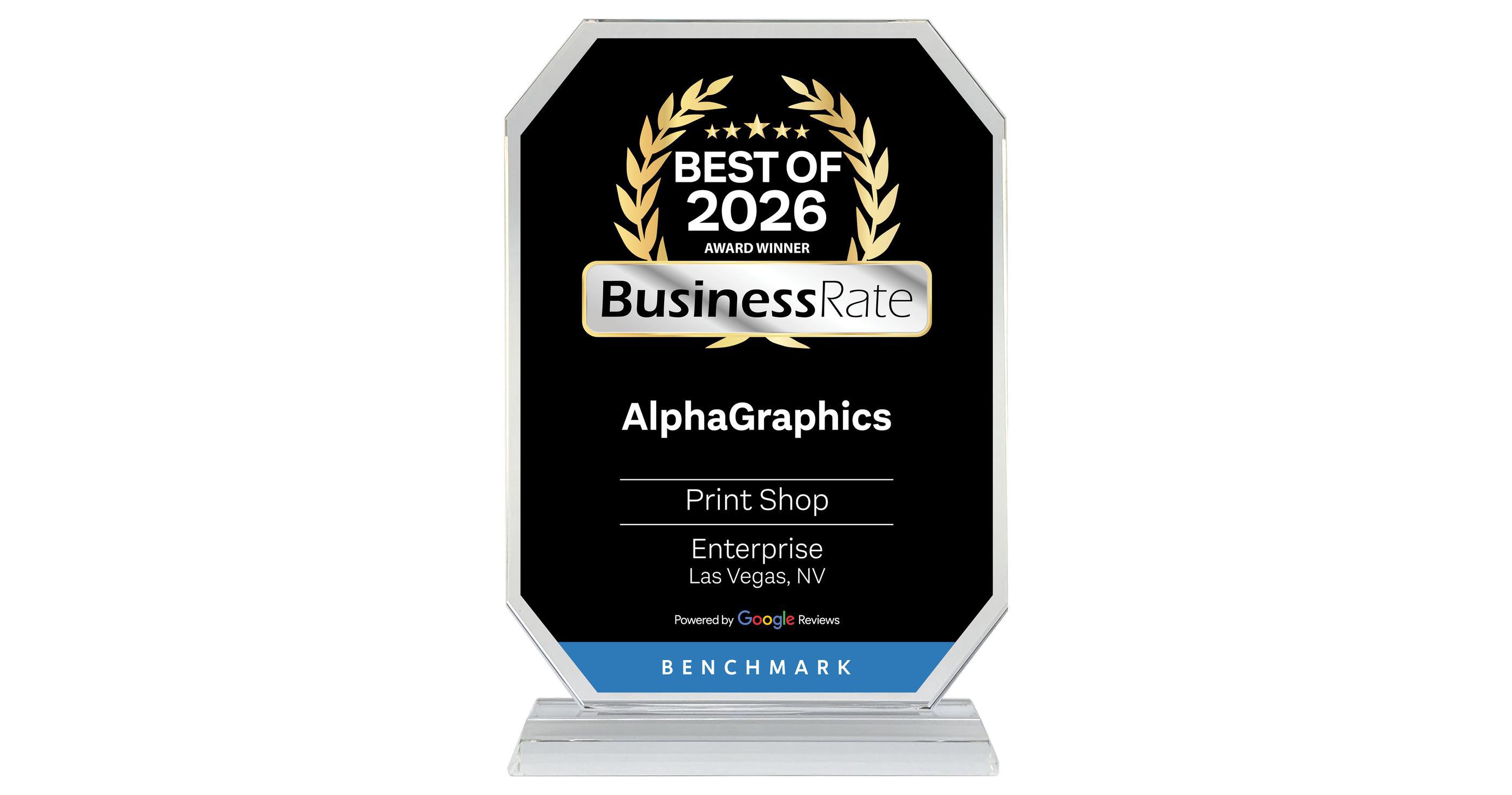 Alphagraphics Business Rate Best of Las Vegas 2026