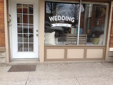 Wedding Studio Store Cut Vinyl