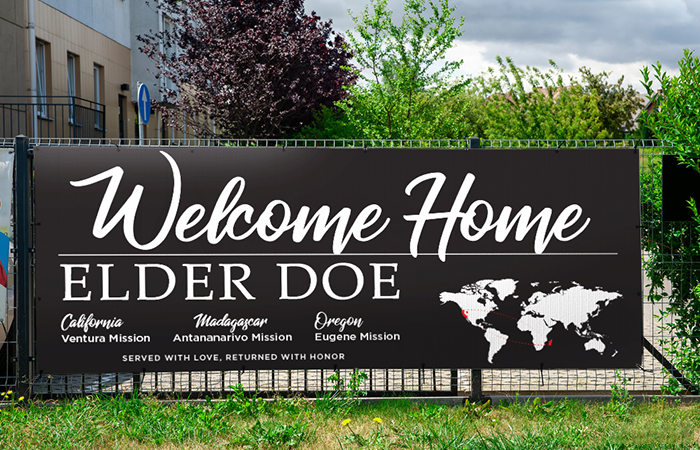 Welcome Home Banner