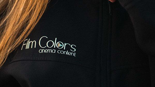 A custom brand jacket