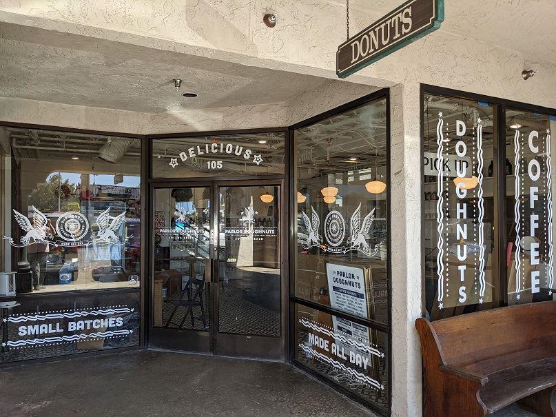 Window Graphics - Parlor Donuts, Solana Beach