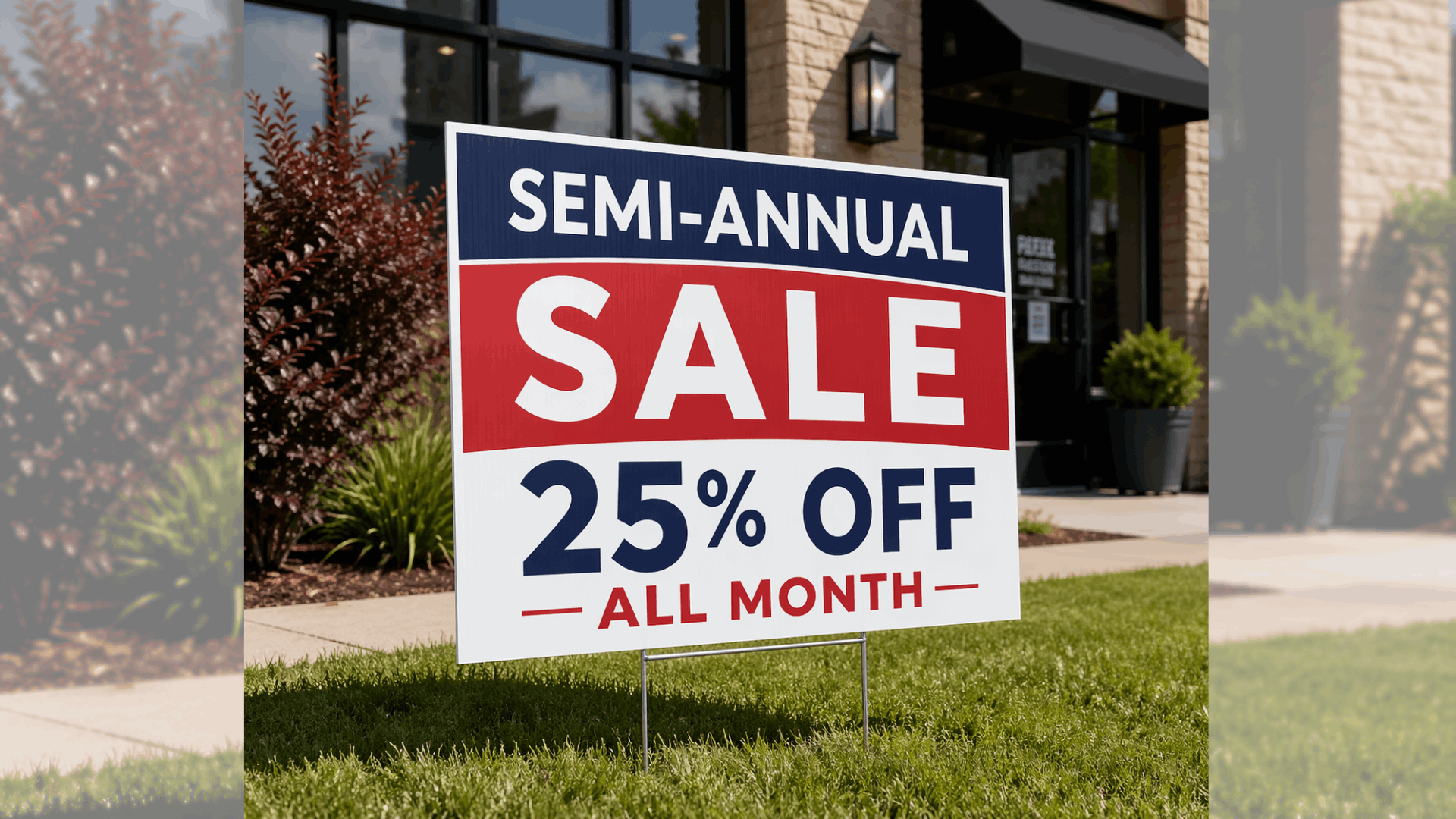 Drive Last-Minute Holiday Sales With Yard Signs Printing
